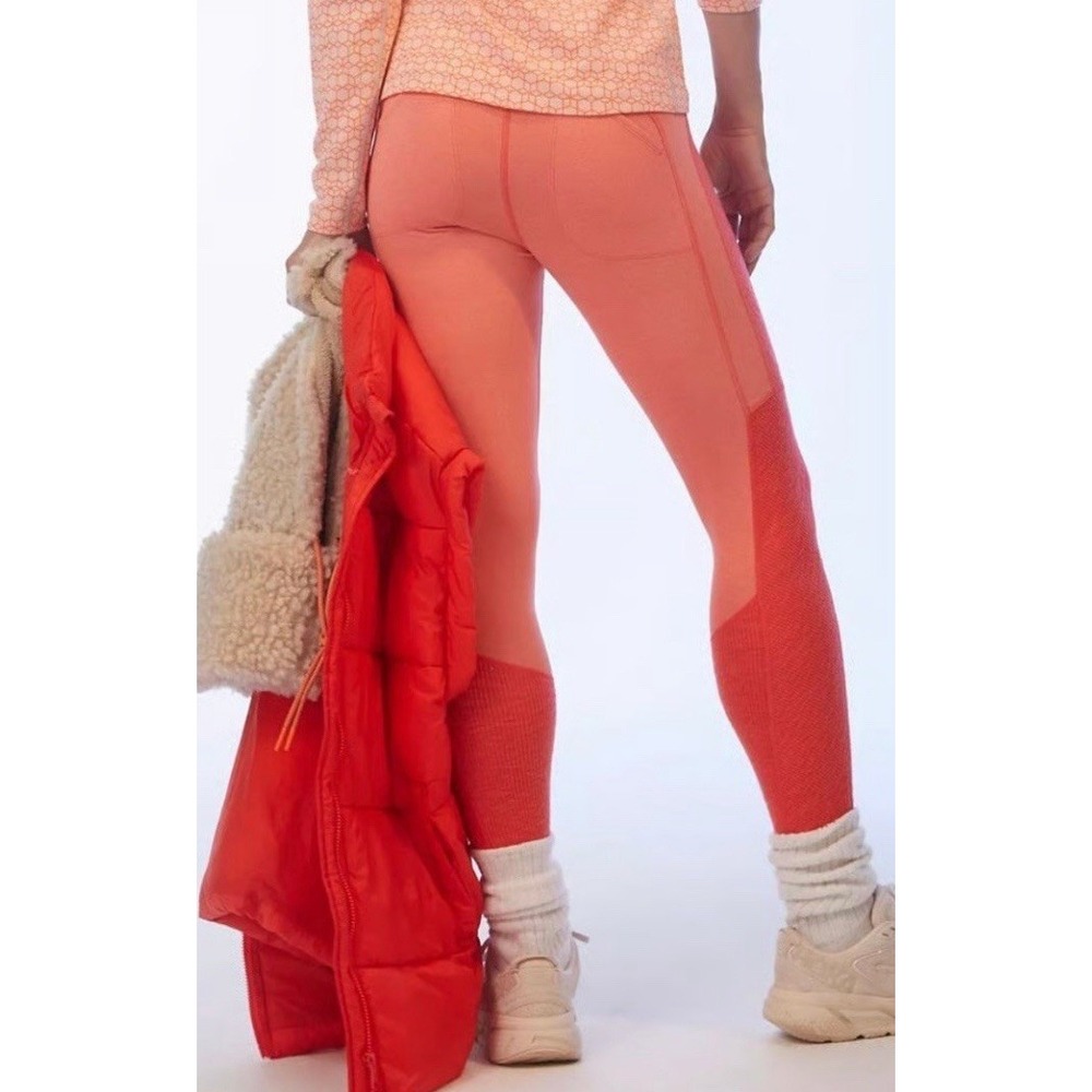 Free People Movement Women's Undercover colorblock Leggings Size XL High Rise‎